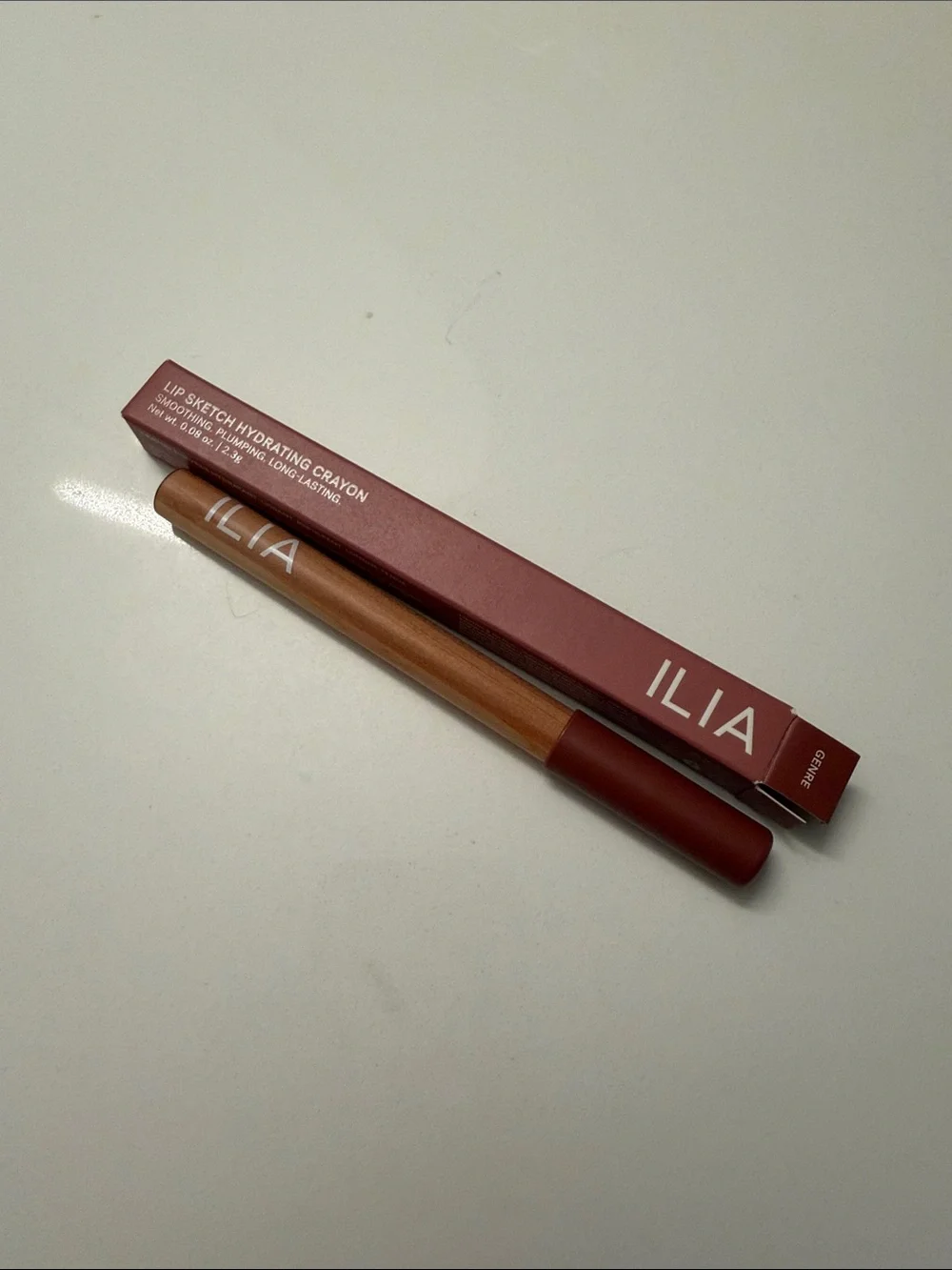 ILIA Lip Sketch Hydrating Crayon - Rose Red